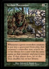 Verdant Succession LP Light Play Odyssey MTG [6979]