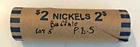 Buffalo Nickel Roll, P-D-S, Mixed Date Roll, Qty 40 Coins, Full Dates, Lot 5