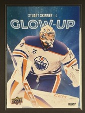 Upper Deck Series 2 Glow-Up Stuart Skinner GU-24 Edmonton Oilers NHL
