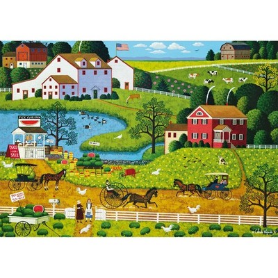 Buffalo Games  Jolly Hill Farms Jigsaw Puzzle