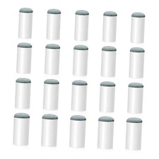 Mozeat Lens 20Pcs Billiard Pool Cue Tips, Slip on Cue Tips for Pool Stick 