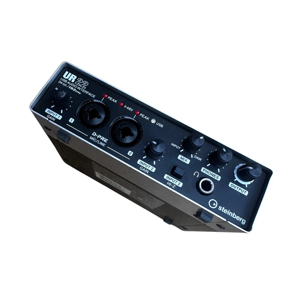 Steinberg UR22 USB 2.0 Audio MIDI Interface – Open Box – 2-Channel – With Manual - Image 4 of 4