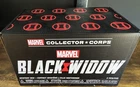 FUNKO MARVEL Collector Corps Box 2020 BLACK WIDOW with Size Lg T-Shirt Complete