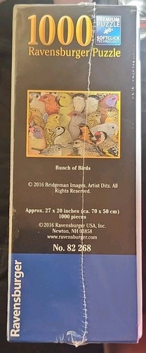 Ravensburger Puzzle Haufen Vögel 1000 Stck. 20 x 27 Zoll versiegelt brandneu - Bild 2 von 5