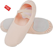 Ballet Shoes for Women Big Girls, Innovative Elastic Fabric, High Elasticity-Hig