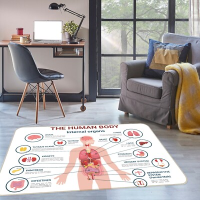 3D The Human Body NAO5355 Game Rug Mat Elegant Photo Carpet Mat Fay