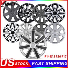 14 15 16 17 Set Of 4 Wheel Covers Snap On Full Hub Caps Tire Steel Rim Us 14 15 16 17 Set Of 4 Wheel Covers Snap On Full Hub Caps Tire Steel Rim Us