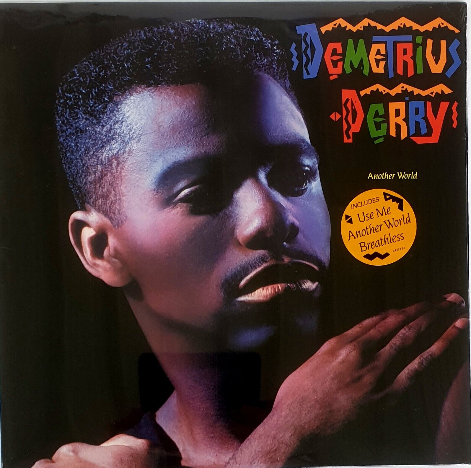 Demetrius Perry – Another World Vinyl LP 1990 Tabu Records – 44333 NEW