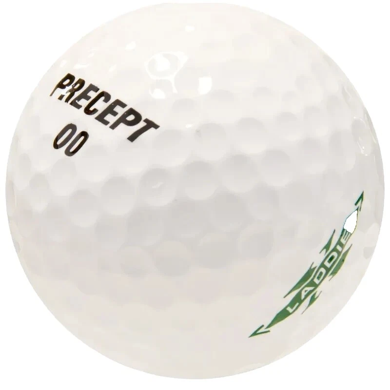 White Precept Recycled Balls Golf Balls