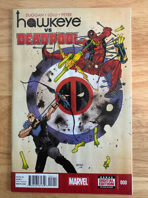 Marvel Hawkeye vs. Deadpool #0 1st Print First Spider-Gwen NM/NM+ HIGH GRADE