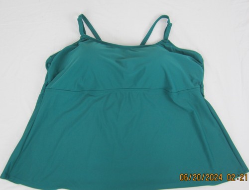 Women's Racerback Tankini Top - Kona Sol Green 3X - Picture 5 of 14
