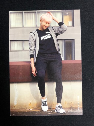 BTS RM PUMA Blaze Time Official RAP MONSTER Photocard Post card Postcard Kpop - Picture 2 of 2