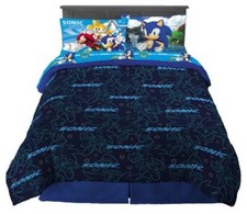 Sonic The Hedgehog Kids Bed Set-W11877977715, W5322574755, W6824813945