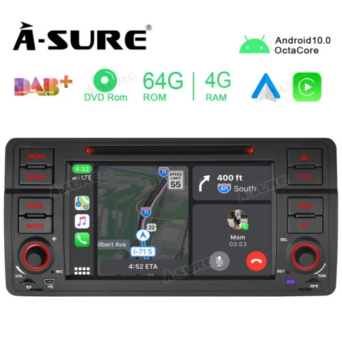 1 DIN Android Einbaubare Navigationsgeräte fürs Auto