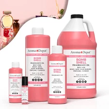 Bombshell Type Fragrance Oil for Perfume Body Oil Unisex Candle Soap Bath Bomb