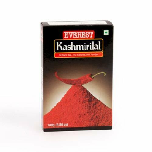 Everest Kashmiri Lal Red Chilli Powder 100 Gram/  Free Ship - Picture 1 of 1