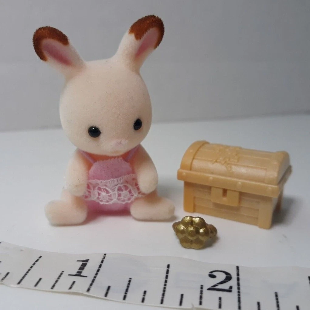 Calico Critters Bunny Rabbit accessories doll house flocked toy | eBay