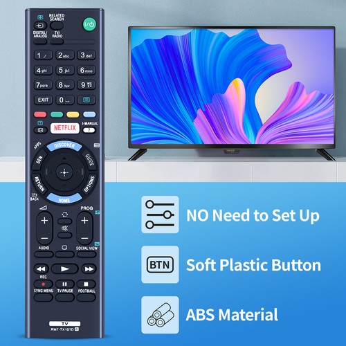 Mando a distancia RMT-TX101D de reemplazo genérico para TV Sony KDL-32W705C KDL48W705C - Imagen 2 de 11