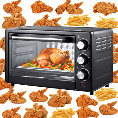 3in1 Minibackofen Kleiner Backofen 22 Liter Pizzaofen Minibackofen 1300 Watt