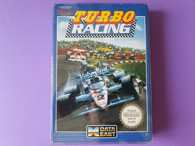 TURBO RACING / Nintendo NES PAL B FRA / Data East + Boitier de protection