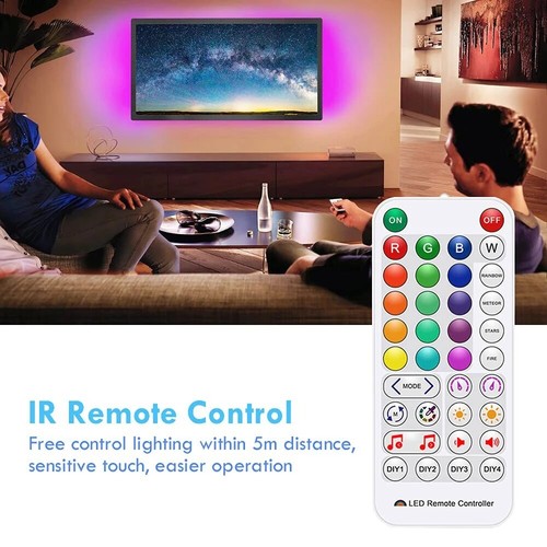 5V WS2812B RGB LED light string with SP511E WIFI Smart APP Music LED Controller - Picture 6 of 9