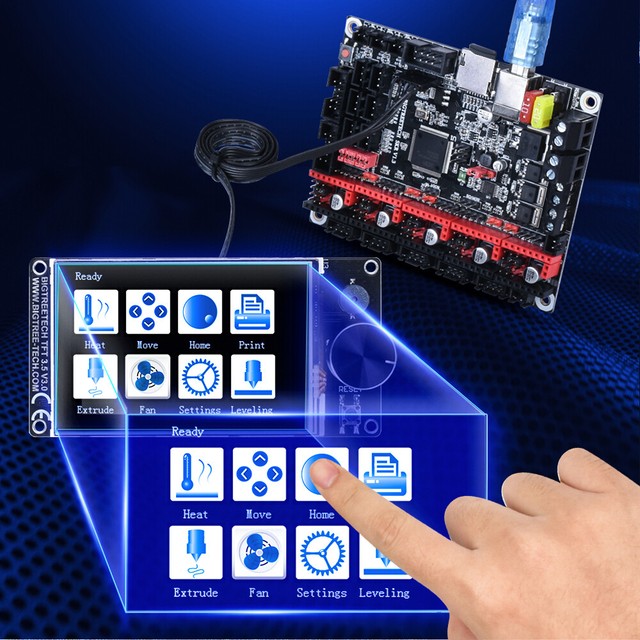 BIGTREETECH SKR Mini E3 V2.0 32Bit Board+TFT35 V3.0 Touch Screen For Ender 3 | eBay