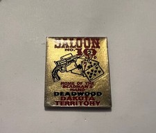 PIN'S SALOON NO. 10 REVOLVER CARDS HOME OF THE DEADMAN'S HAND DEADWOOD DAKOTA