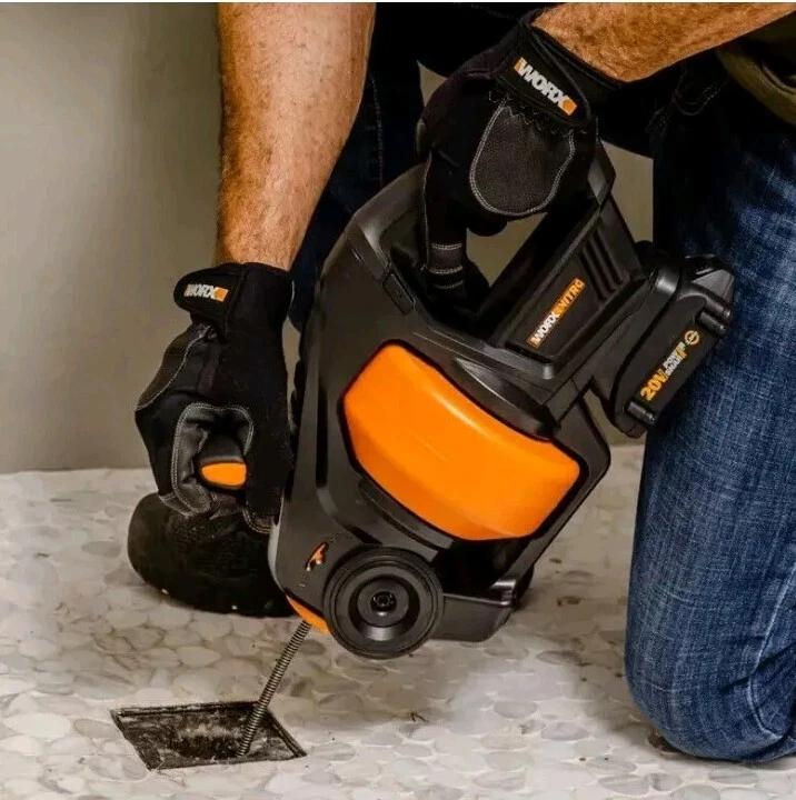 WORX WX891.9 18V Batería Inalámbrica Drenaje Barrena Fregadero, Desbloqueador de Residuos - SOLO HERRAMIENTA Foto 3 de 4