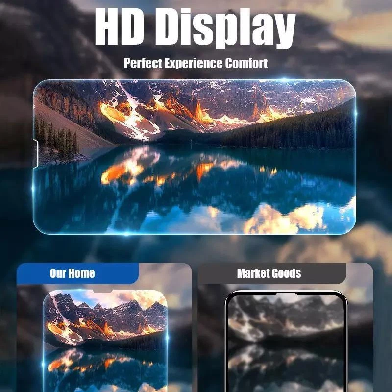 IPHONE TEMPERED GLASS SCREEN PROTECTOR For 15 13 12 14PRO MAX Mini X XR XS 8,7,6 - Image 3 of 3