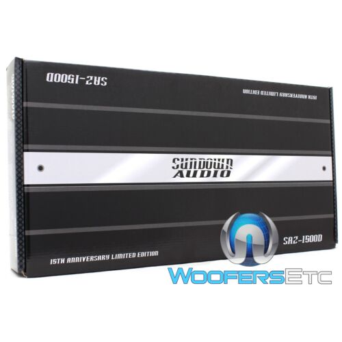 SUNDOWN AUDIO SAZ-1500D LIMITIERTE EDITION MONOBLOCK SUBWOOFER BASSVERSTÄRKER NEU - Bild 11 von 11