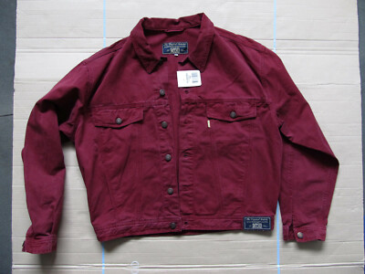 Vintage Western Jeansjacke SWITCHER Montreal Gr. S + L schwarz grün