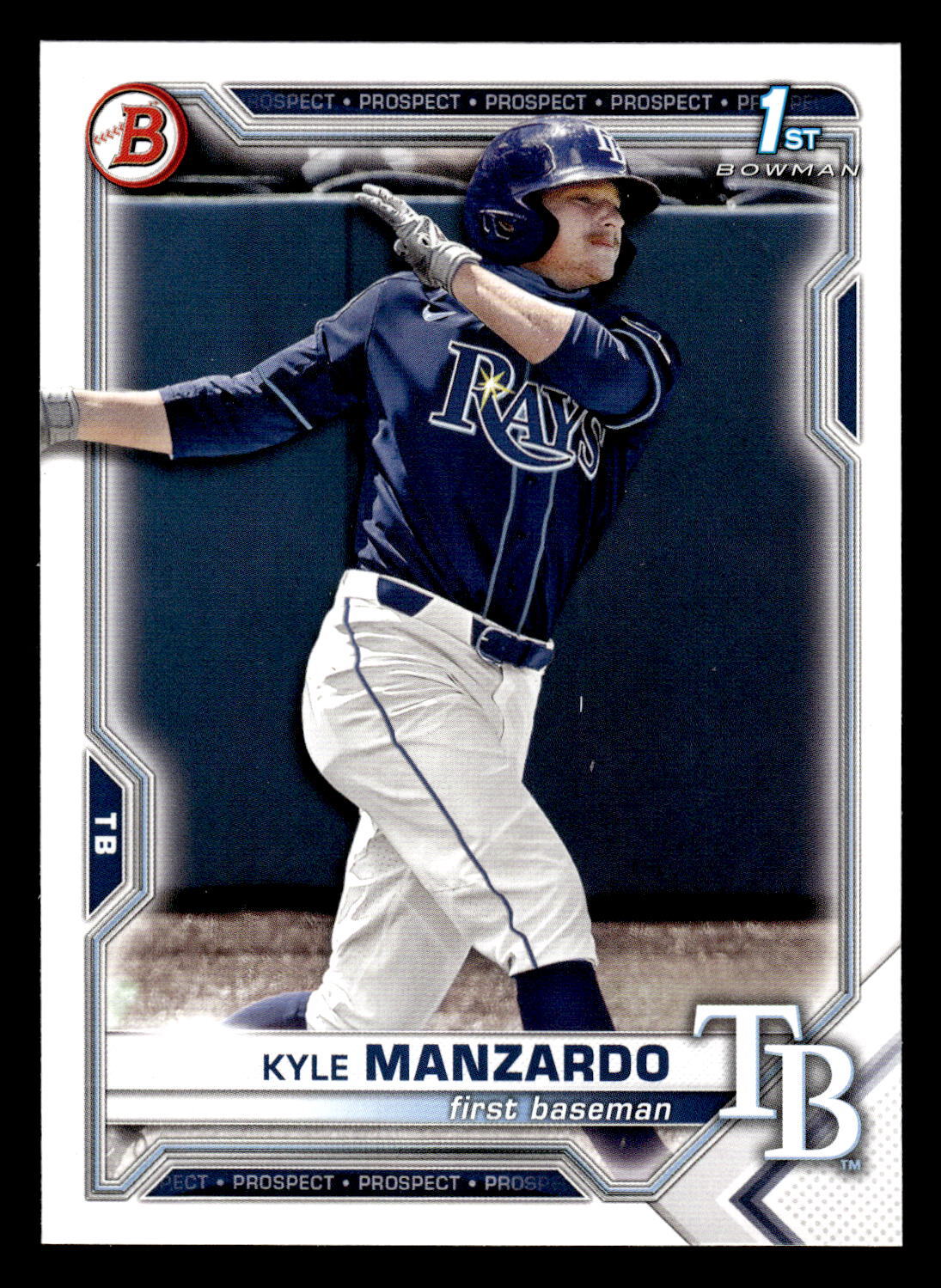 2021 Bowman Draft Kyle Manzardo #BD-191
