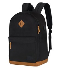 Large Travel Laptop Backpack with USB Charging Port for Men and Women, Classi...