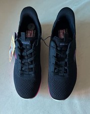 Skechers Hands-Free Swift Fit - Black/Pink Women s, Size 7, OP 95