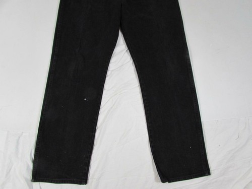 USA Wrangler 13MWZWK Faded Black Denim Jeans Tag Size 36x32 Measure 36x32 Cowboy - Picture 3 of 8