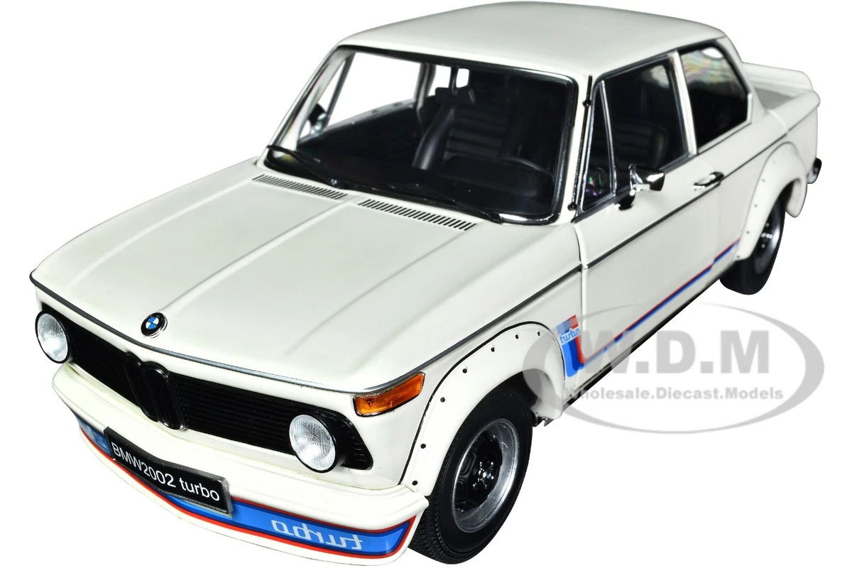 BMW 2002 TURBO WHITE 1 18 DIECAST MODEL CAR BY KYOSHO 08544 W eBay