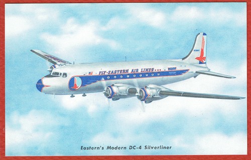 1948 EASTERN AIRLINES UND BOAC BROSCHÜREN, TICKETS, POSTKARTEN & ANDERE ARTIKEL - Bild 4 von 12