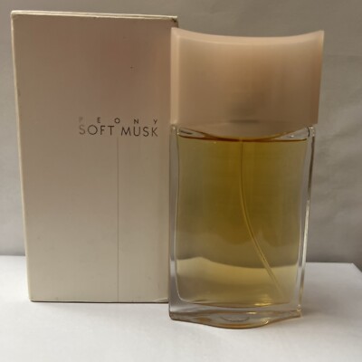 Avon Peony Soft Musk Eau De Cologne Spray for Women 1.7 fl oz-discontinued