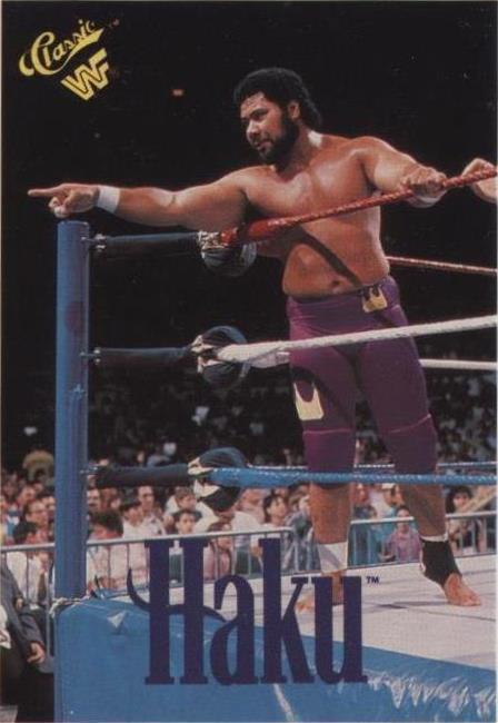1990 Classic WWF - King Haku #35 - 1 of 1