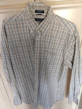 MEN'S NAUTICA PLAID LONG SLEEVE COLLAR BUTTON DOWN DRESS SHIRT SZ LARGE