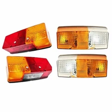 Front and Rear Combination Light Set for Deutz-Fahr Massey Ferguson TractorFront