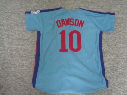 Andre Dawson AUTOGRAPHED MONTREAL EXPOS M&N JERSEY SIGNED 77 NL ROY JSA CERTIFIE - Picture 6 of 7