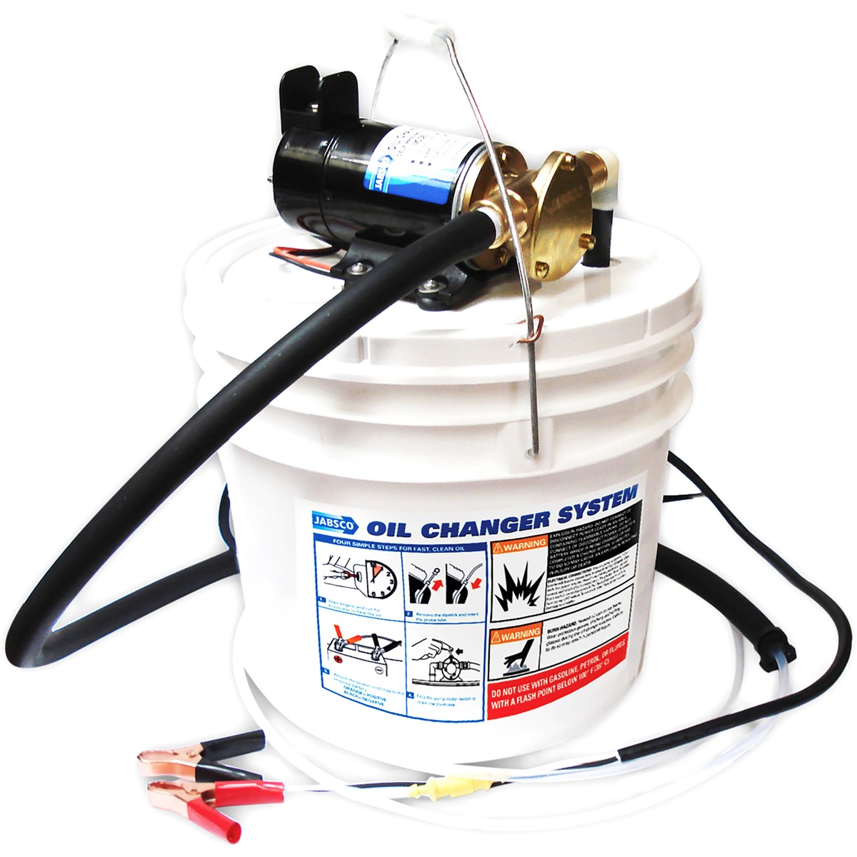 Jabsco 17800-2000 Marine Porta-Quick Oil Changer 12V DC Portable