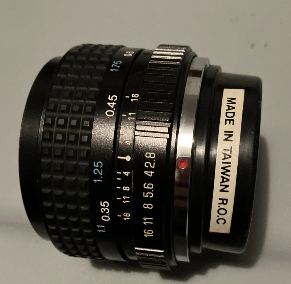 TOKINA EL 28mm F/1:2.8 Camera lens Taiwan & Japan With Sigma Case - Image 2 of 4