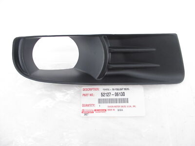 Genuine OEM Toyota 52127-06130 Passenger Fog Light Lamp Bezel Trim