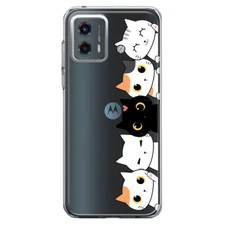 Mundaze Case for Motorola Moto G 5G 2024 Cute Kittens Friends