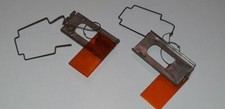 Display + Bracket Tweeter/Oofer from Emud Rekord De Luxe 61 Tube Radio