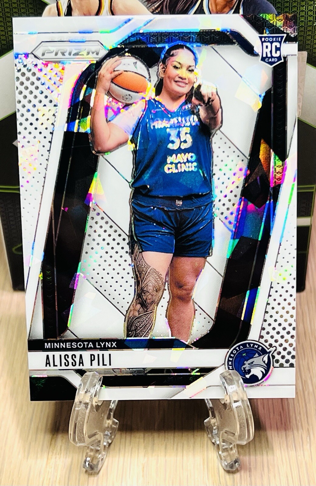2024 WNBA Prizm Alissa Pili VARIATION /35 WHITE ICE SSP Rookie Card No. 150 📈🔥
