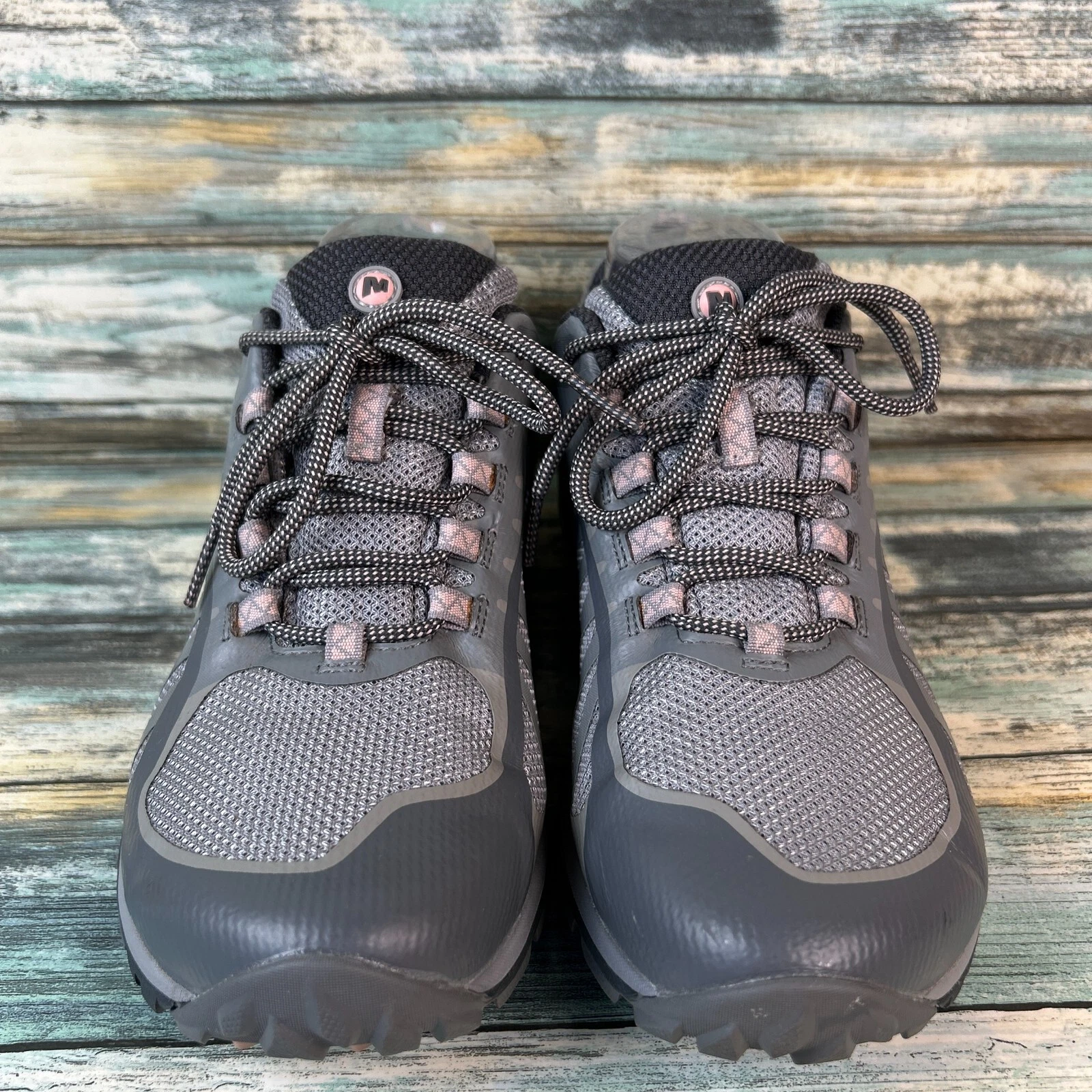 merrell hiking athletic trail walking mesh shoes