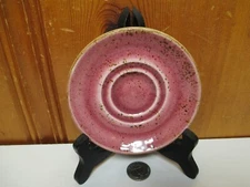 Steelite International Craft Red Raspberry 4 5/8" Double Well Saucer Plate NEW